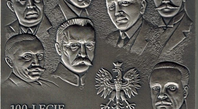 Medal 100-lecia odzyskania przez Polskę niepodległości