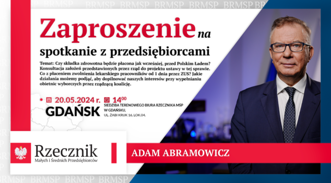 Spotkanie z Rzecznikiem Małych i Średnich Przedsiębiorstw